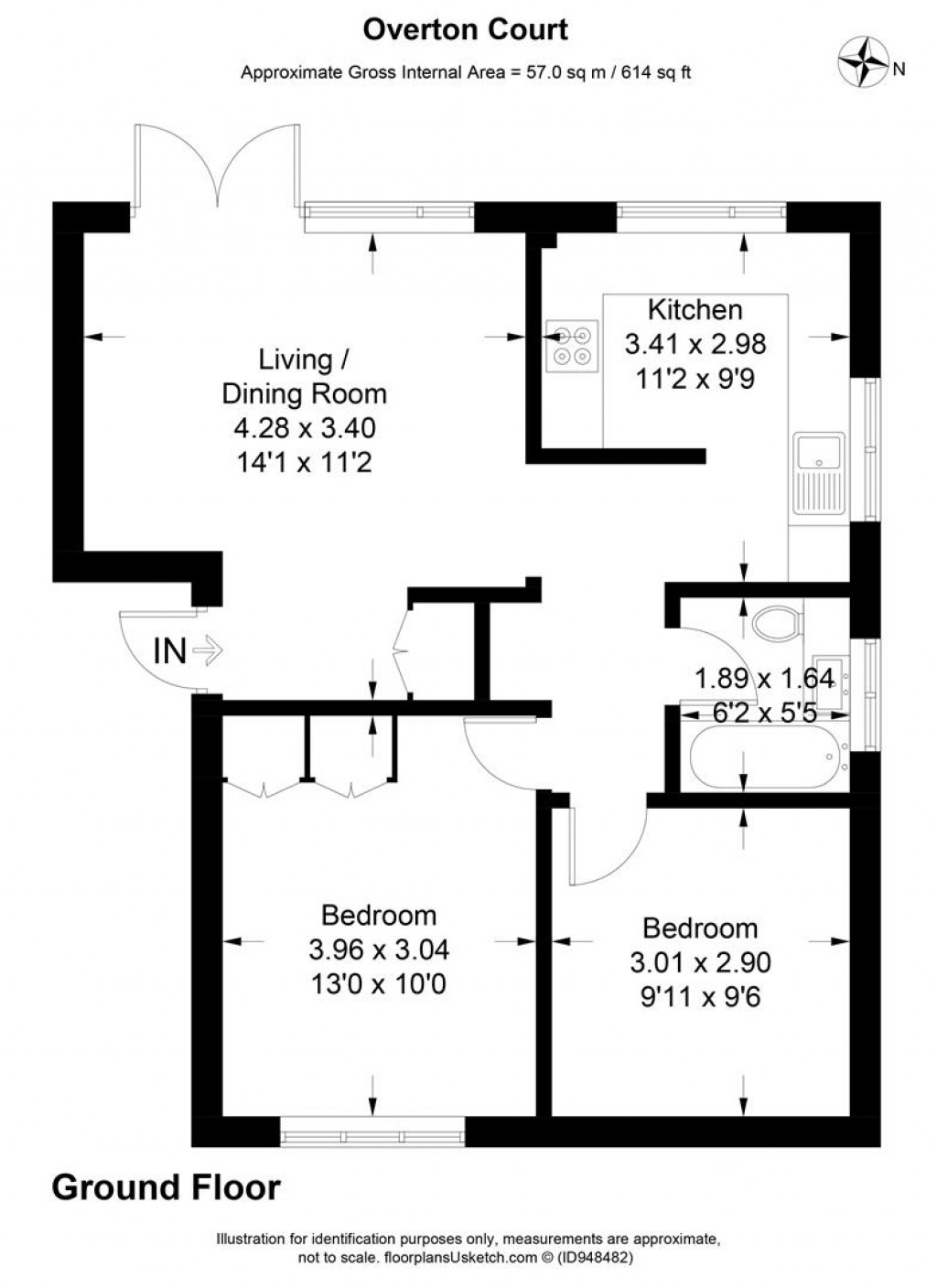 Floorplans For Overton Road, Sutton
