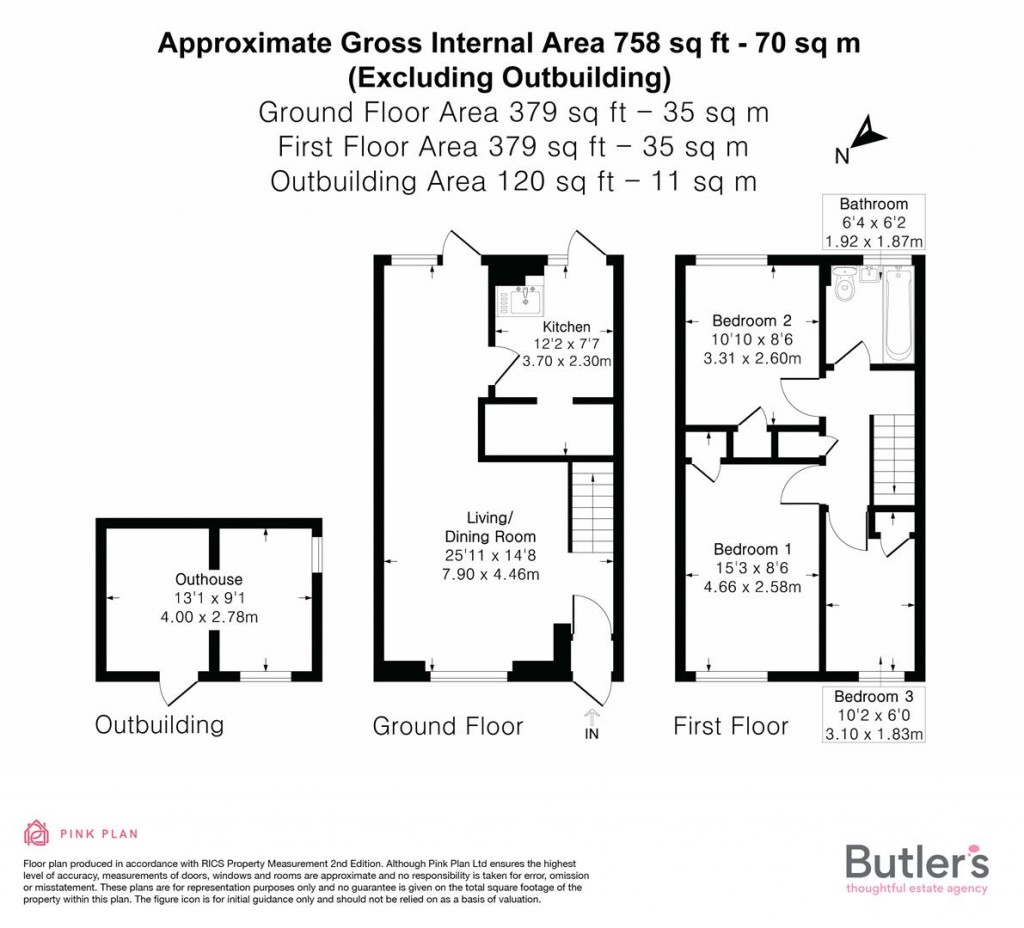 Floorplans For Ashton Close, Sutton