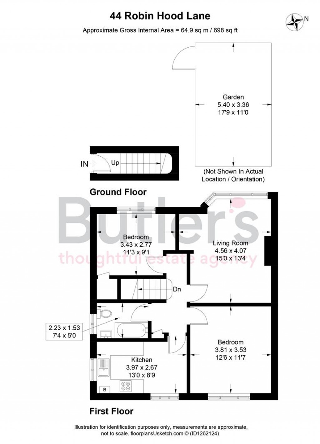 Floorplans For Robin Hood Lane, Sutton