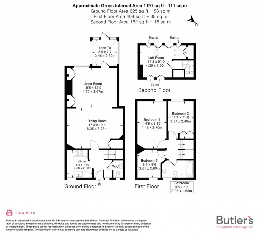 Floorplans For Collingwood Road, Sutton