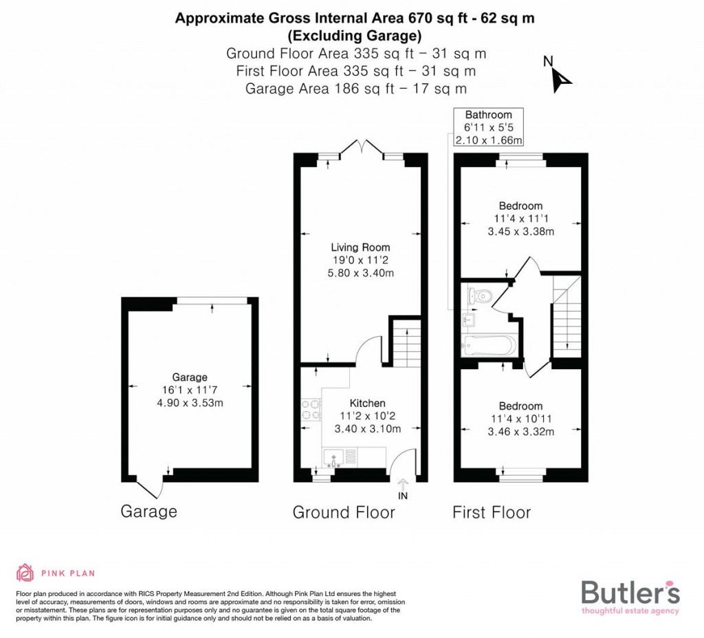 Floorplans For All Saints Road, Sutton