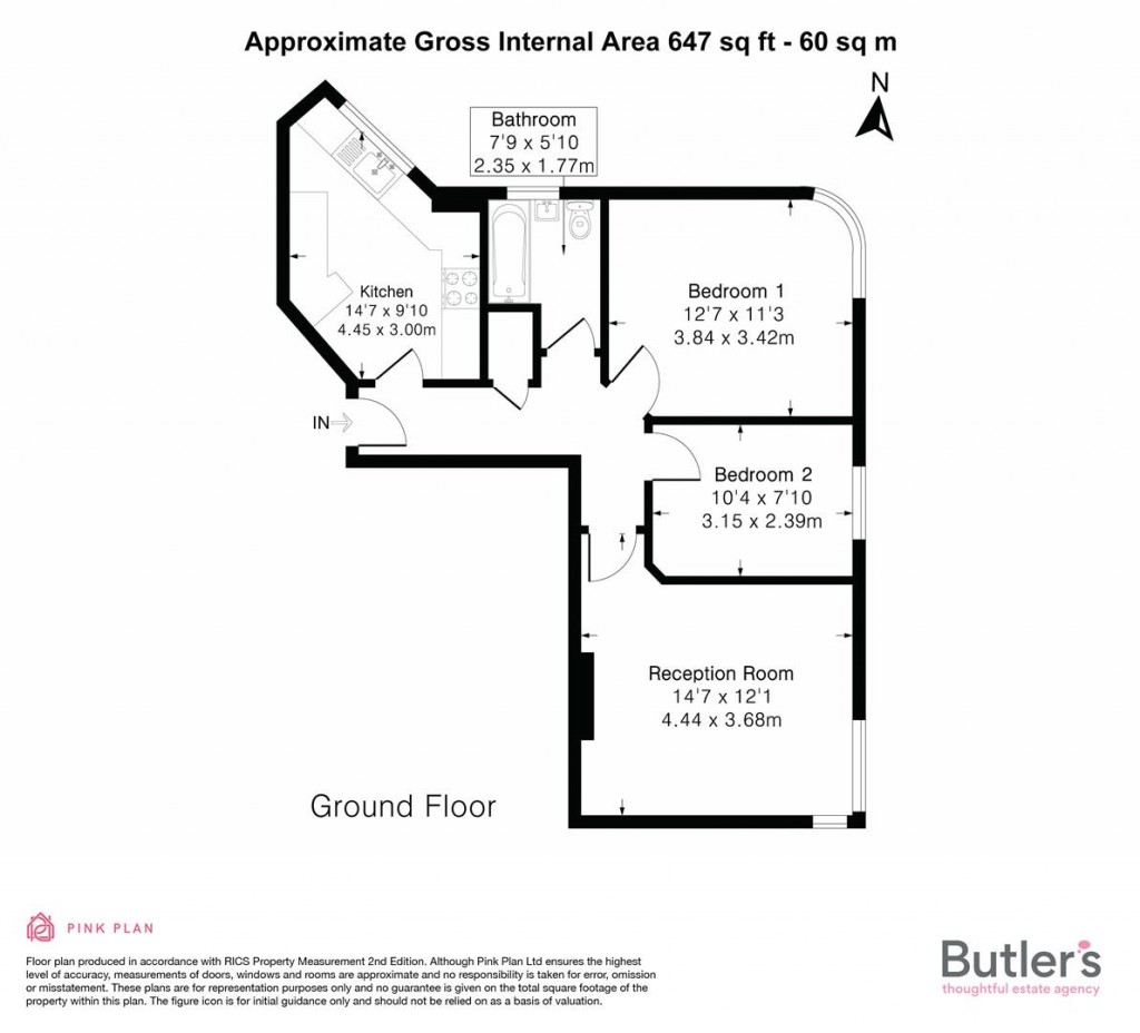 Floorplans For Benhill Wood Road, Sutton
