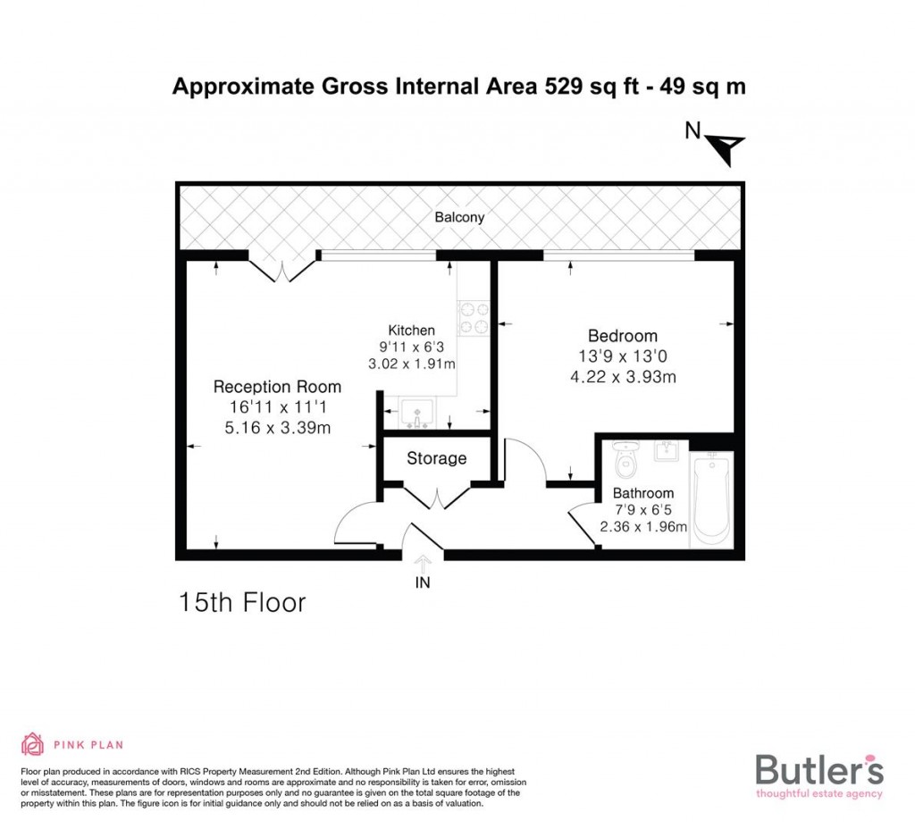 Floorplans For Throwley Way, Sutton
