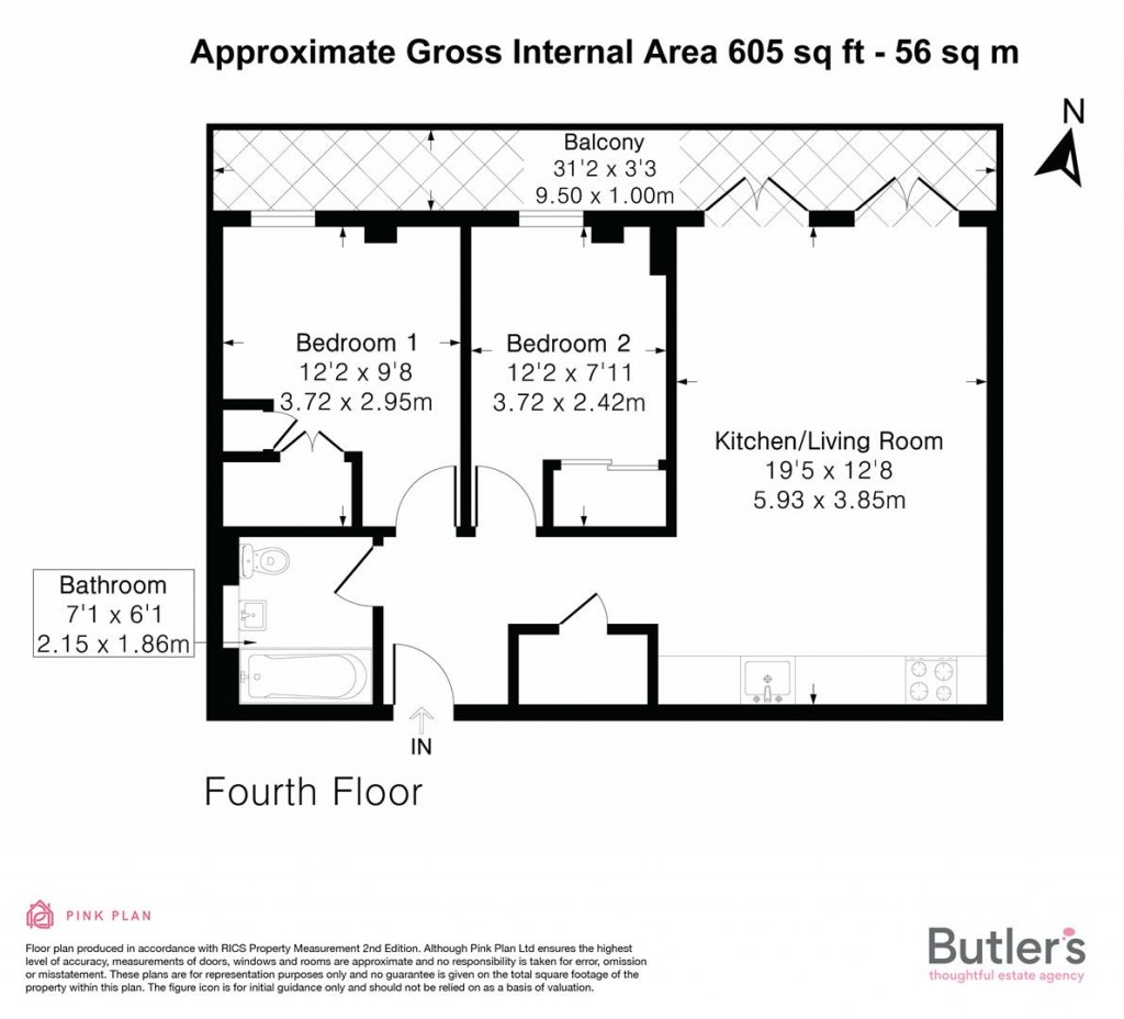 Floorplans For Sutton Court Road, Sutton