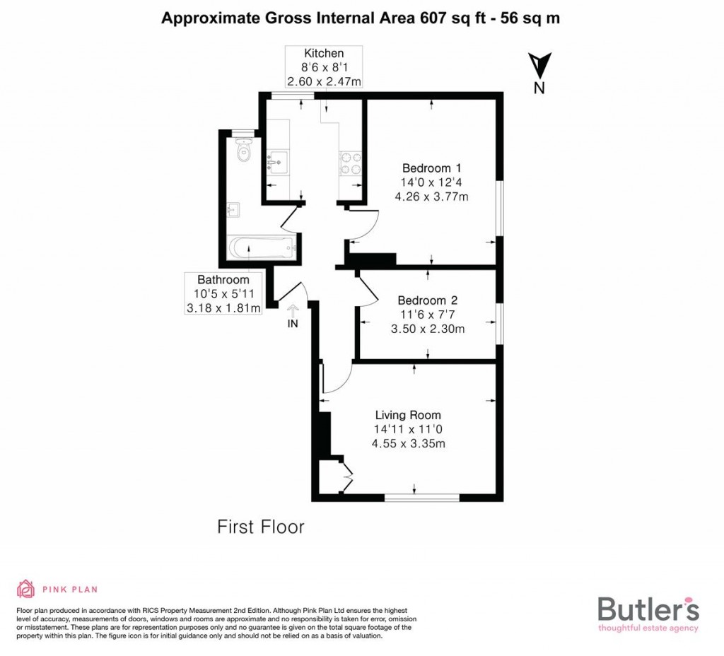 Floorplans For Oakhill Road, Sutton