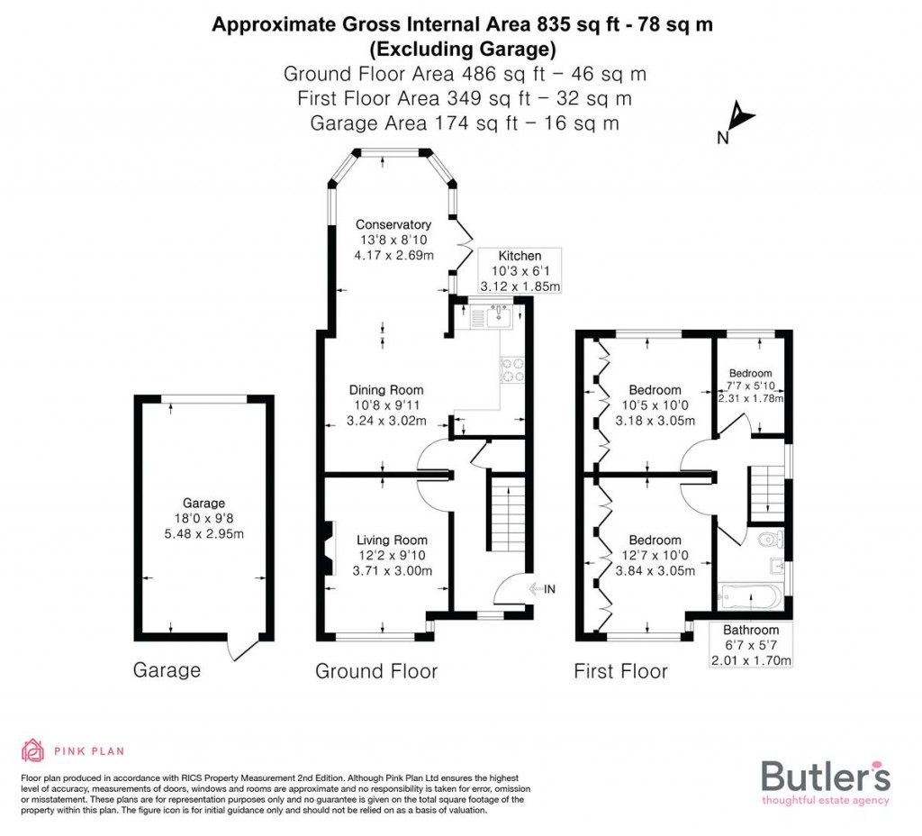 Floorplans For Kingsbridge Road, Morden