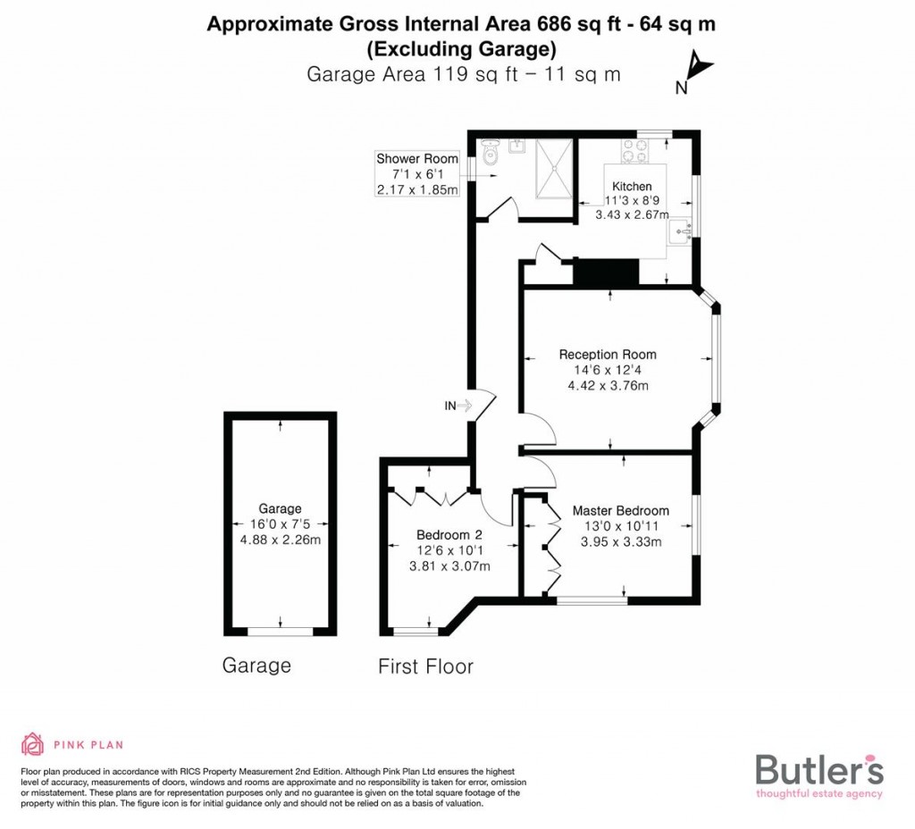 Floorplans For Benhill Wood Road, Sutton