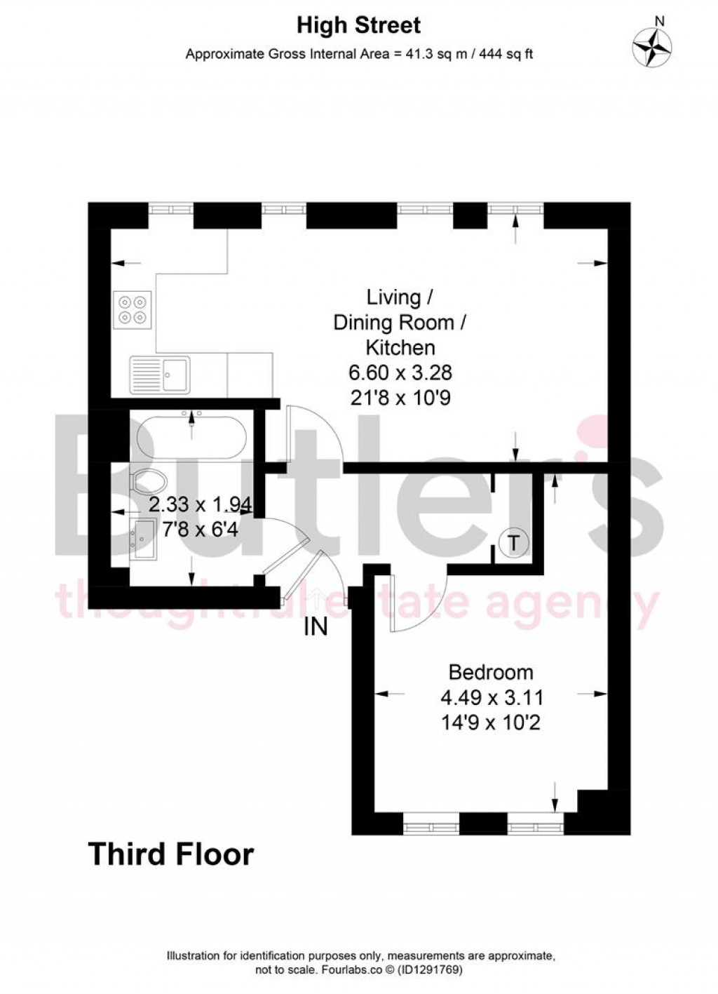 Floorplans For High Street, Sutton