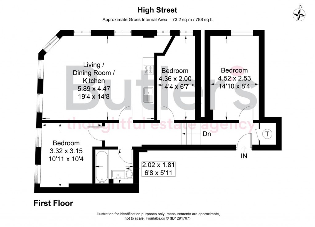 Floorplans For High Street, Sutton