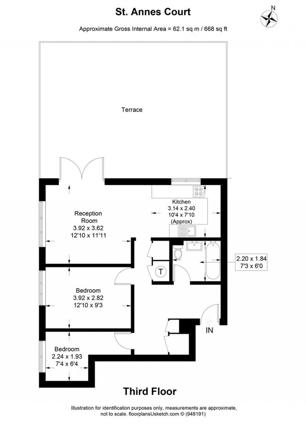 Floorplans For Stanley Road, Sutton