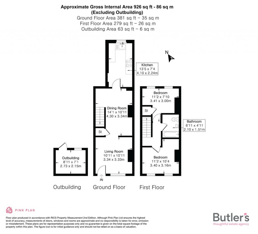 Floorplans For Collingwood Road, Sutton