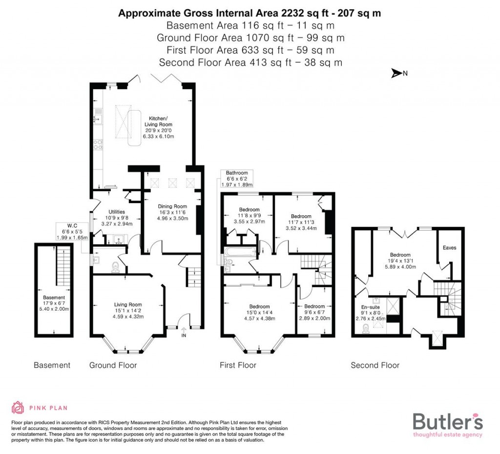 Floorplans For The Crescent, Belmont, Sutton