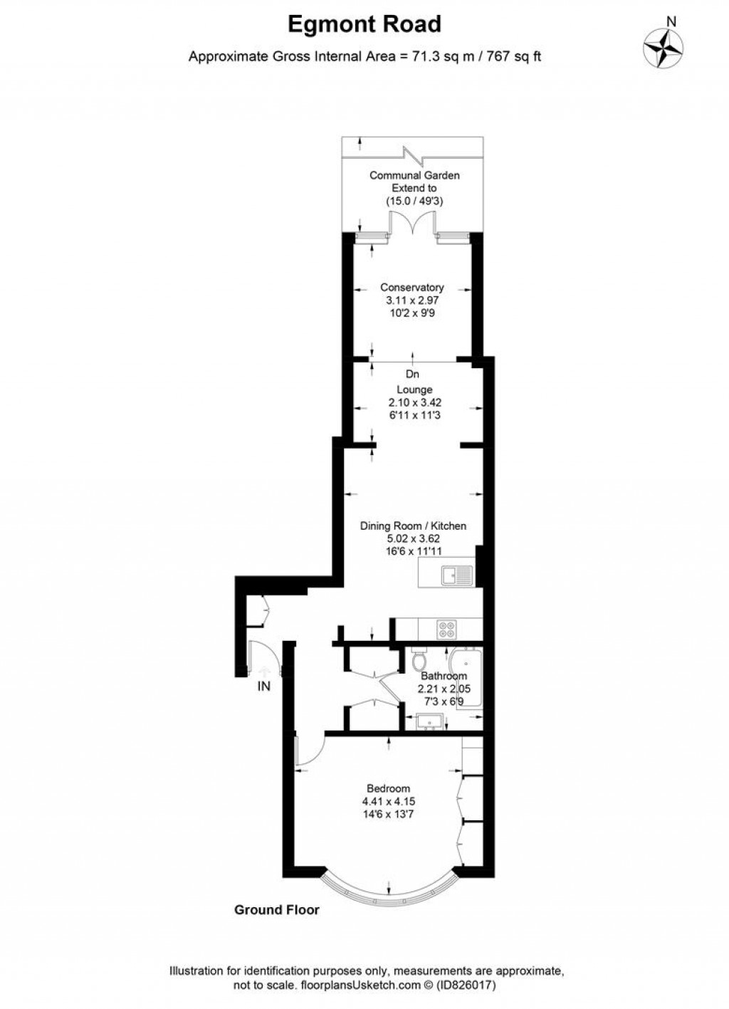 Floorplans For Egmont Road, Sutton