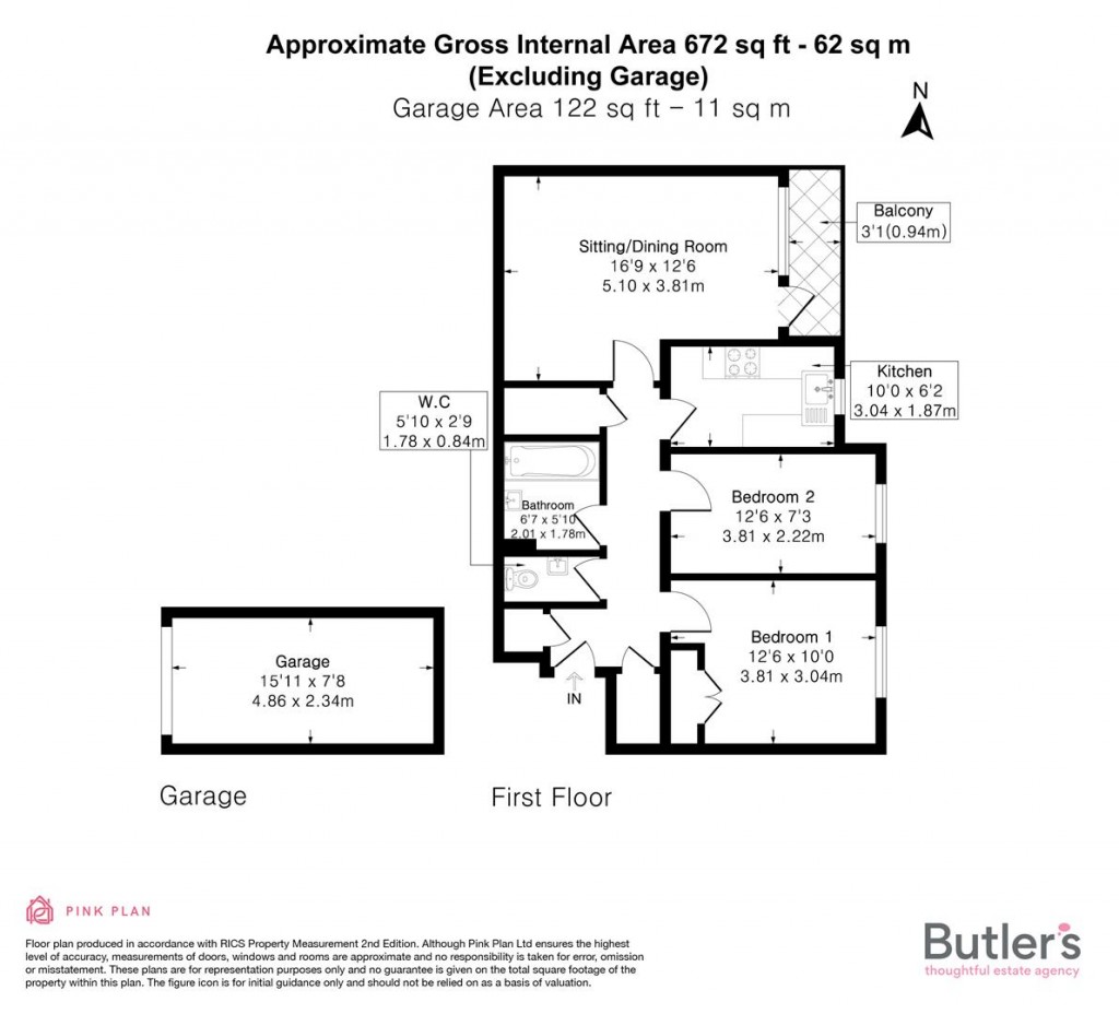 Floorplans For Eaton Road, Sutton