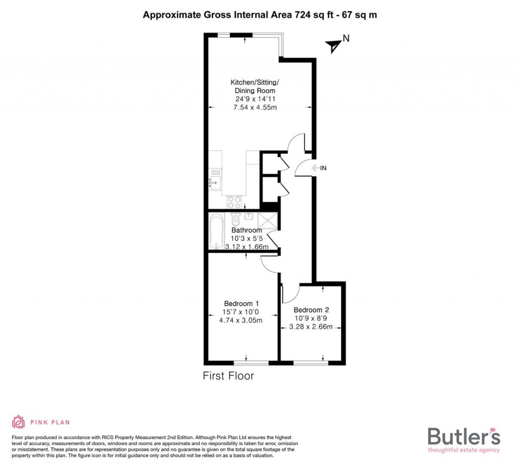 Floorplans For 2 Eaton Road, Sutton