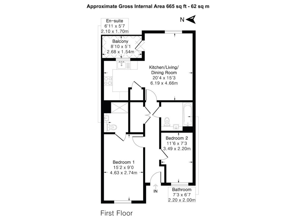 Floorplans For Thimble Crescent, Wallington