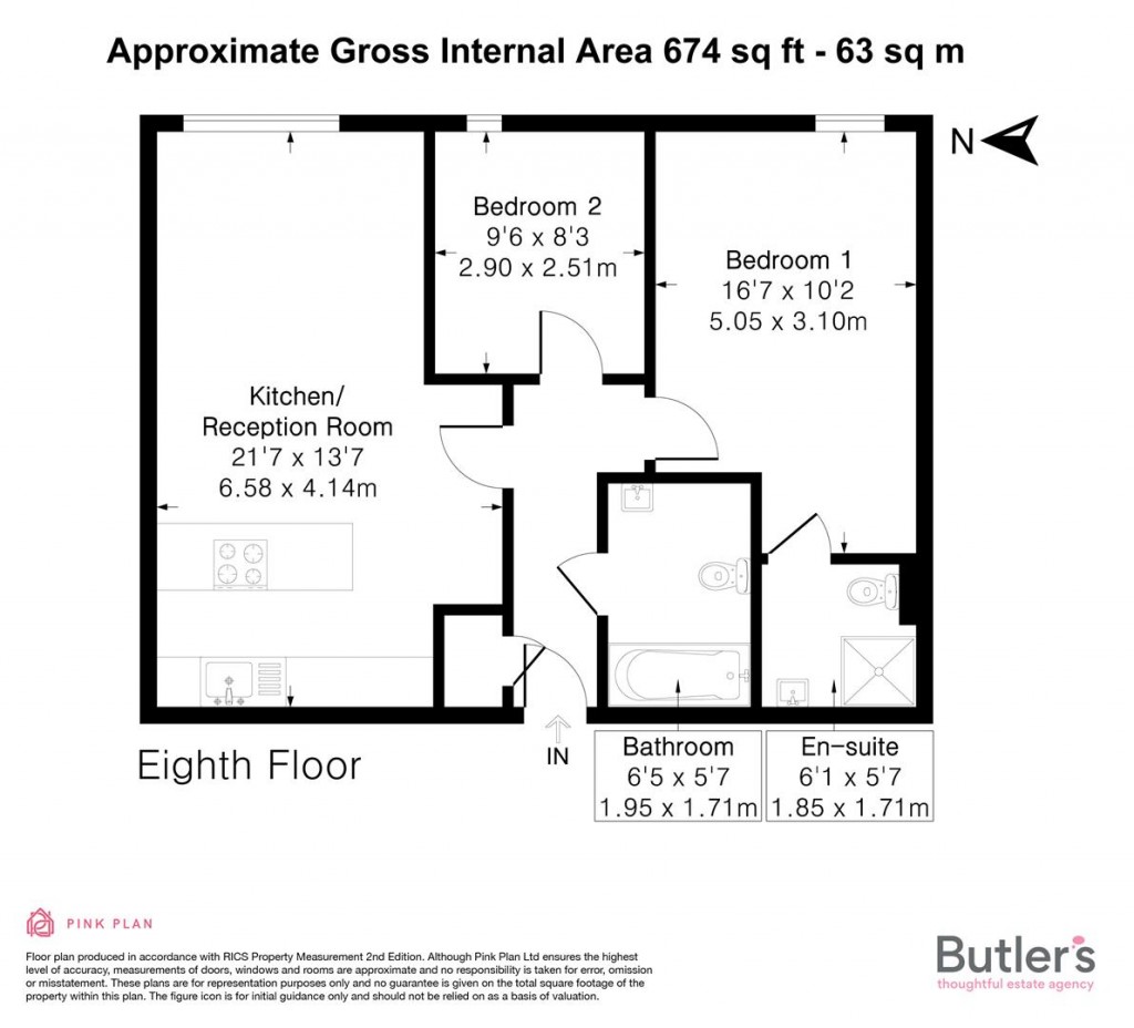 Floorplans For Throwley Way, Sutton