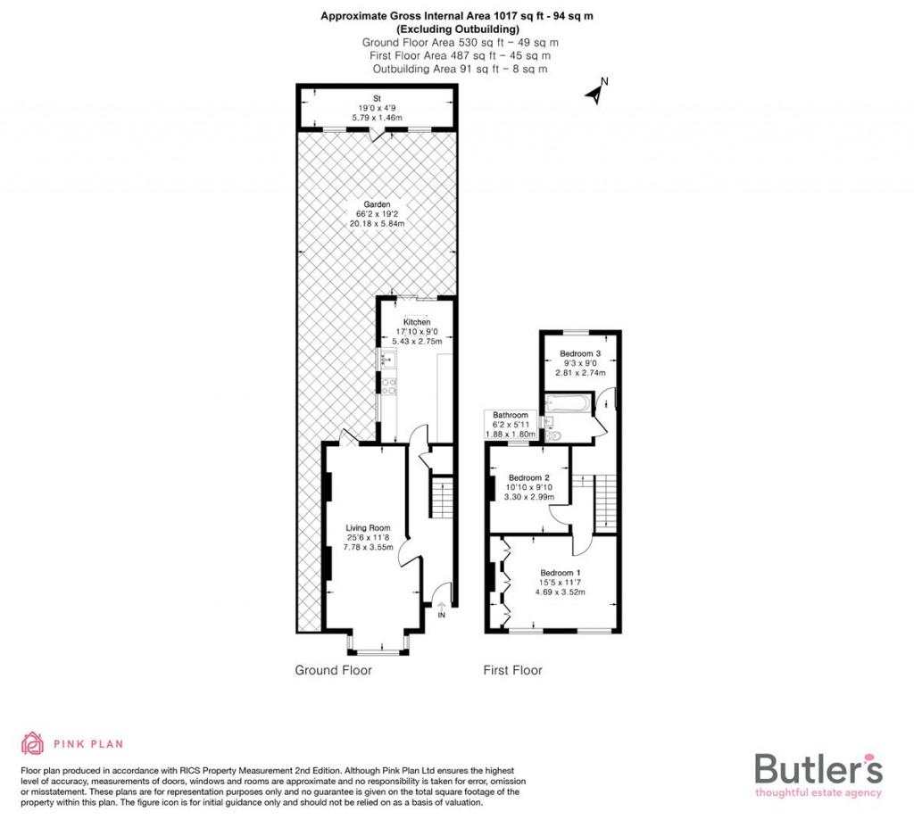 Floorplans For Seaforth Avenue, New Malden