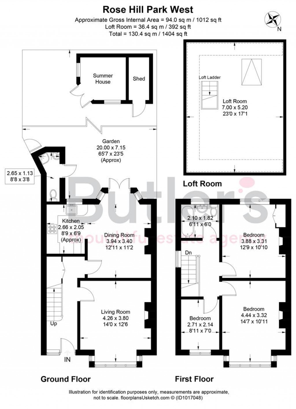 Floorplans For Rose Hill Park West, Sutton