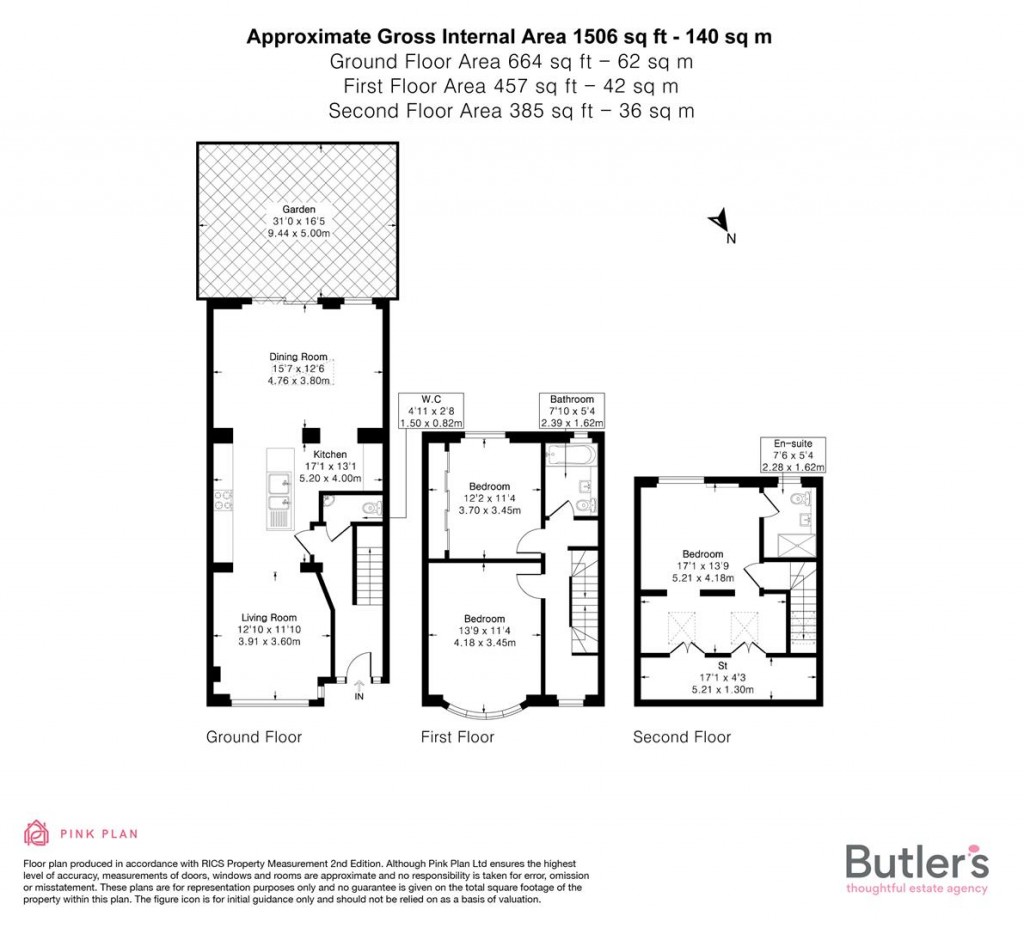 Floorplans For Bridgewood Road, Worcester Park