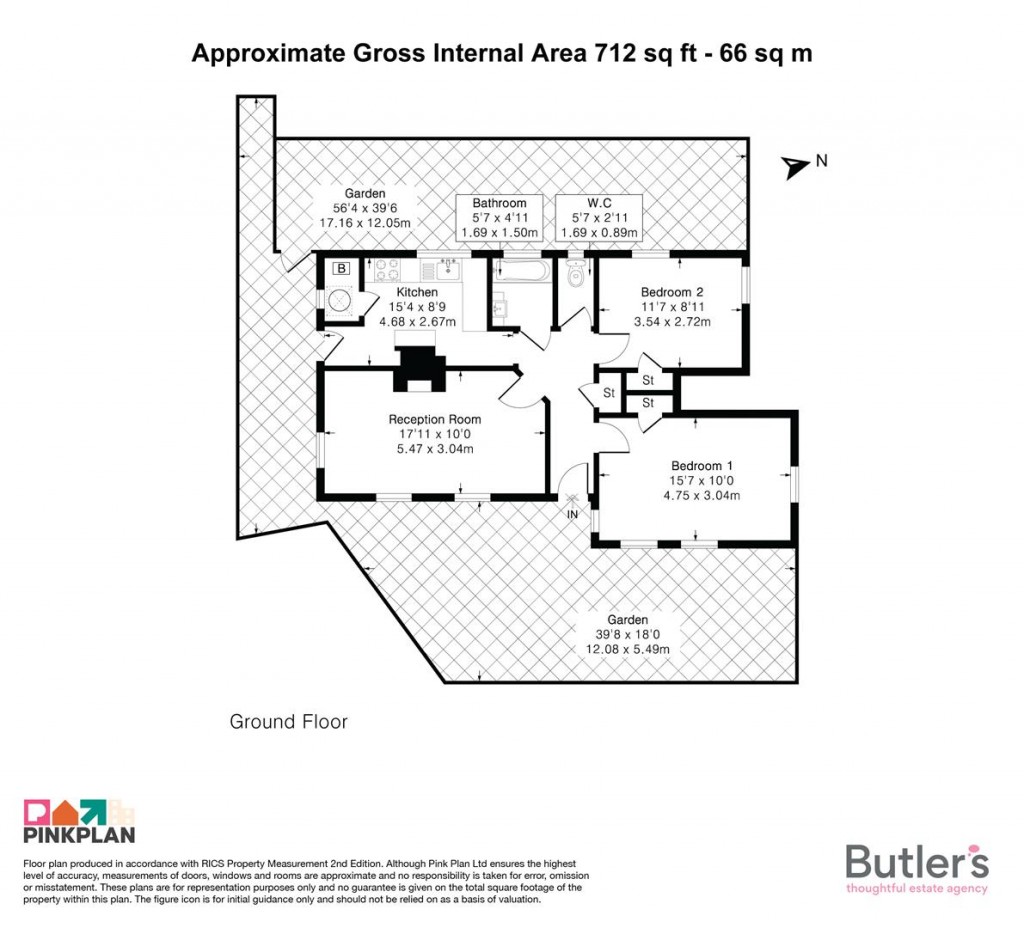 Floorplans For Gloucester Gardens, Sutton