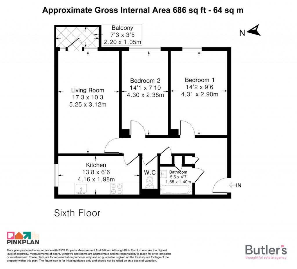 Floorplans For Basinghall Gardens, Sutton