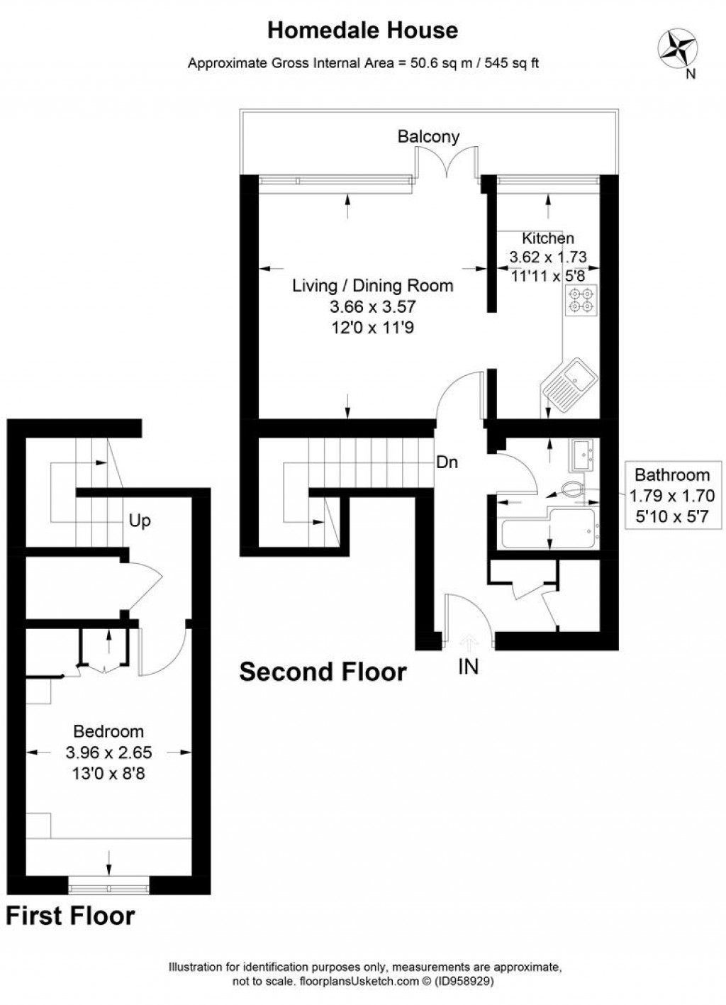 Floorplans For Brunswick Road, Sutton