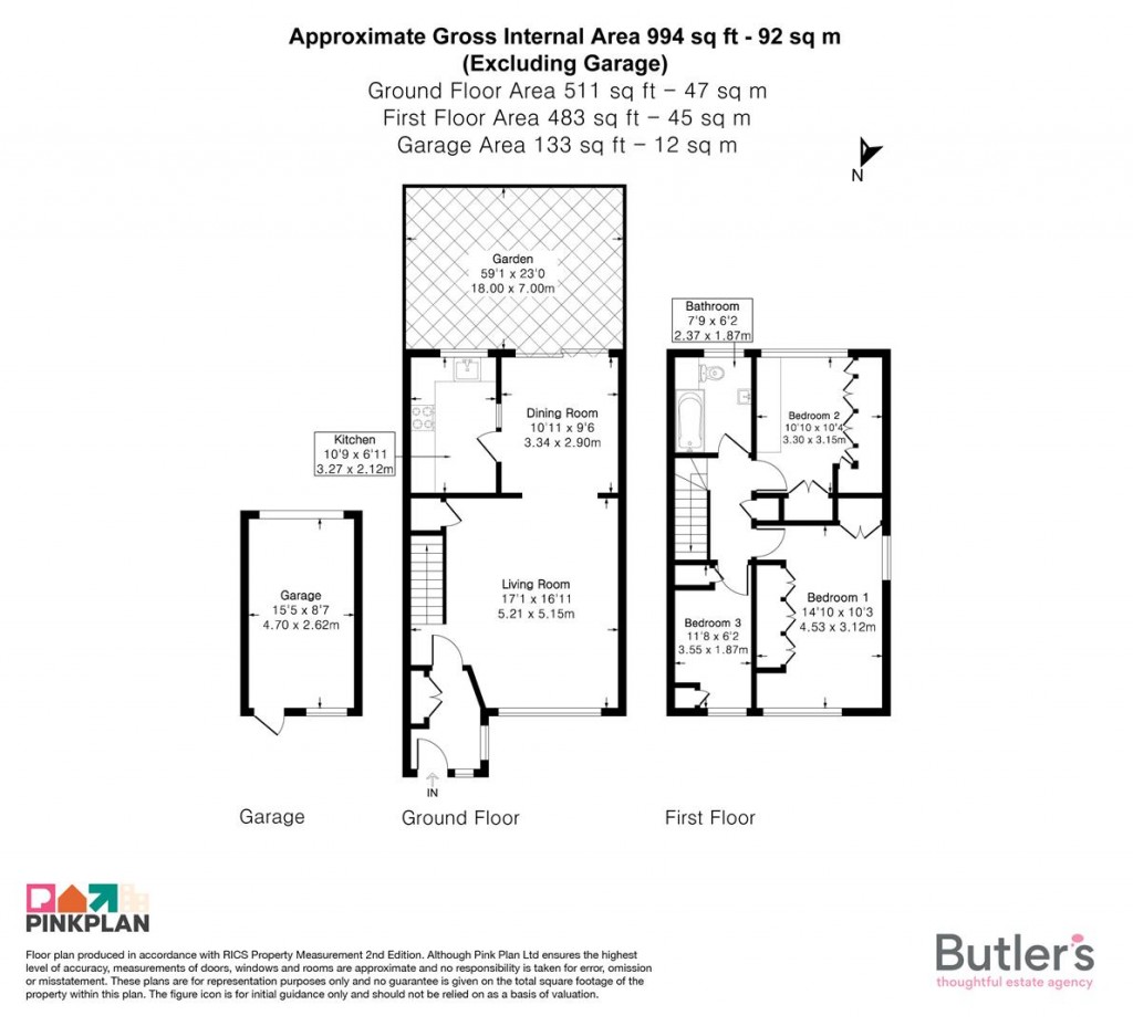 Floorplans For Carshalton Road, Sutton