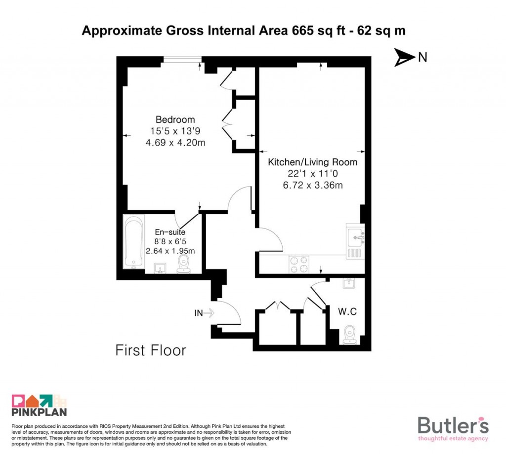 Floorplans For London Road, Mitcham