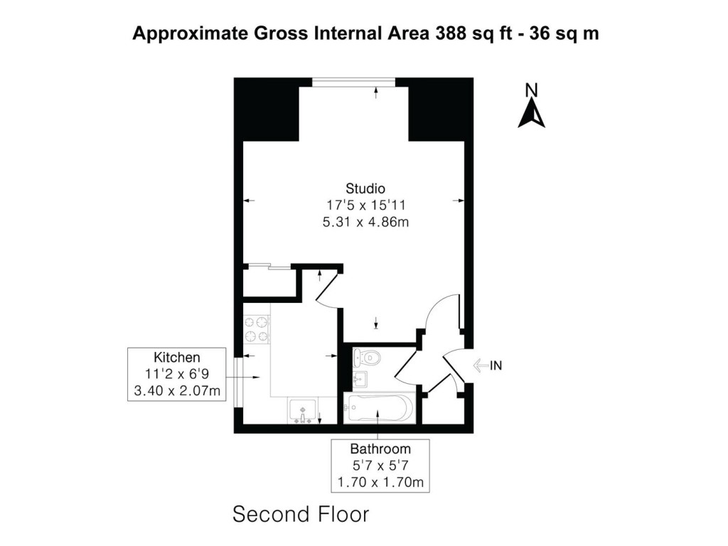 Floorplans For 50 Cavendish Road, Sutton
