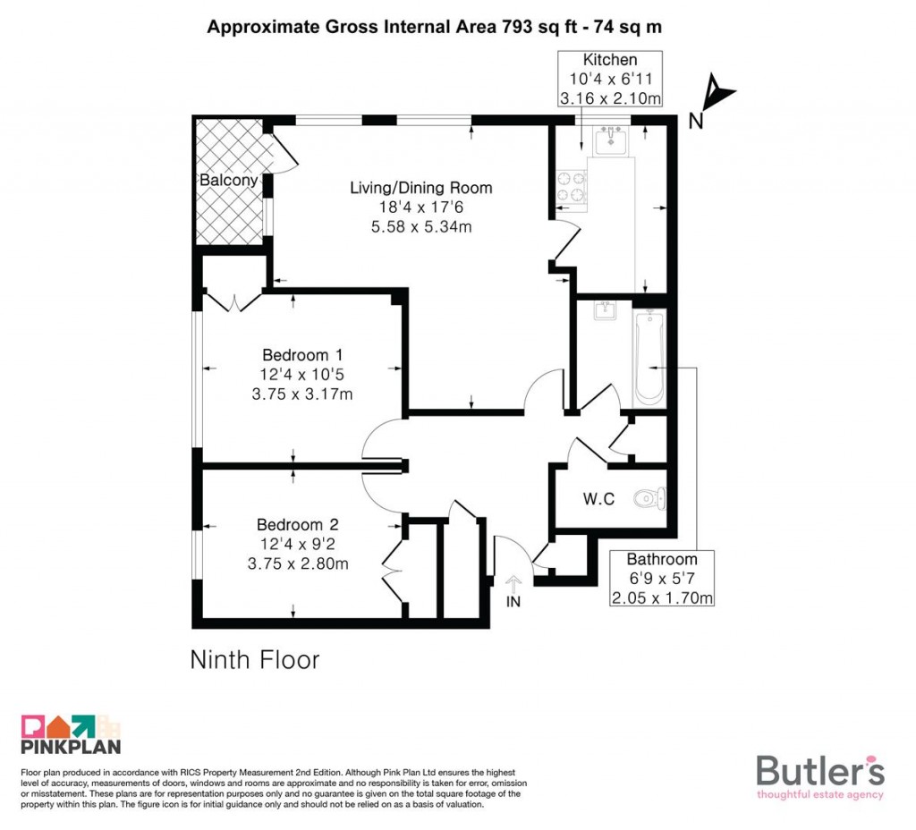 Floorplans For Bonchurch Close, Sutton