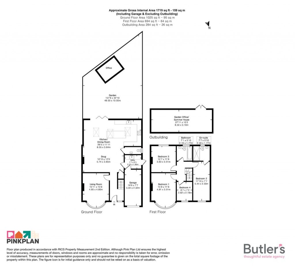 Floorplans For Church Hill Road, Cheam, Sutton