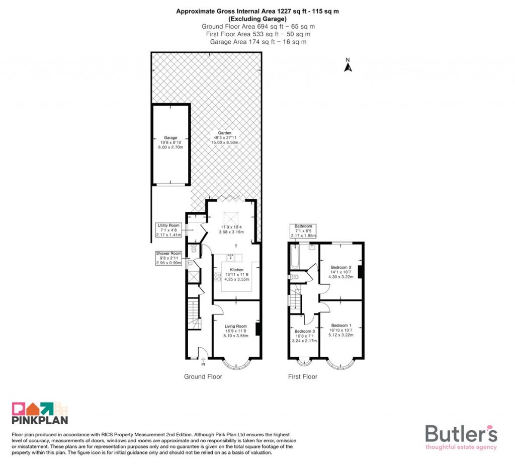 Floorplans For Waverley Avenue, Sutton